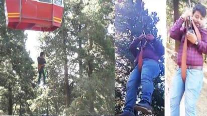 नैनीताल रोपवे की शॉकिंग तस्वीर, हवा में 45 मिनट अटकी रही ट्रॉली, यूं लटककर उतरे 10 लोग, मगर असली वजह कुछ और थी