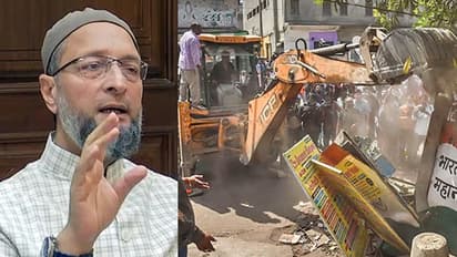 जहांगीरपुरी पर चले बुलडोजर तो भड़के ओवैसी ने उठाए सवाल, कहा- मंदिर के सामने की दुकानों को क्यों नहीं तोड़ा