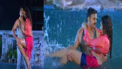 बेडरूम में बढ़ी गर्मी तो स्विमिंग पूल पहुंच गए पवन सिंह और अर्शी, हॉट अंदाज देखकर दर्शकों के छूटा पसीना