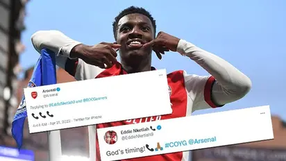 'God's timing': Nketiah renews Arsenal's top-four hopes; Arteta admits being unfair to striker