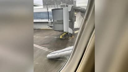 വിമാനത്തിന്റെ എമർജൻസി ഡോർ വഴി ഇറങ്ങിയോടി, 24കാരിയെ പിന്തുടർന്ന് പിടികൂടി, ഇനി കരിമ്പട്ടികയിൽ