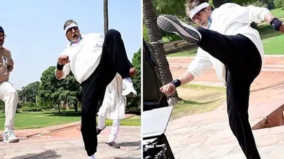 Amitabh Bachchan’s inspiration for his high kick is Tiger Shroff and his ‘Heropanti’