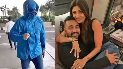 सिर से पैर तक ढंके नजर आए शिल्पा शेट्टी के पति, 3 दिन पहले इस पार्टी में दिखाया था चेहरा