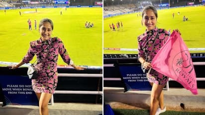 IPL 2022: Another evening, another stylish look for Yuzvendra Chahal's wife, Dhanashree Verma