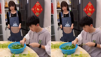 Trouble plucking coriander leaves? Here's an impressive hack; watch