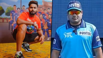 IPL 2022: Ban umpire Nitin Menon trends after no ball controversy mars RR's win over DC