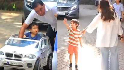 ಪಾಪಾರಾಜಿಗಳ ಮೇಲೆ ಸಿಟ್ಟಾದ Kareena Kapoor ಮಗ Taimur ವೀಡಿಯೋ ವೈರಲ್‌!