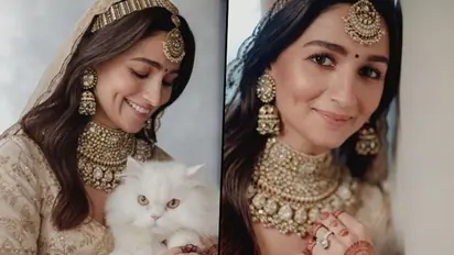 Meet Alia Bhatt's 'cat of honour'; also check out her 'wedding ring'