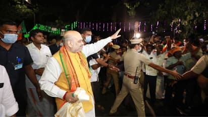 Amit shah visit puducherry ಸಂಸ್ಕೃತಿಯಿಂದ ಒಟ್ಟಾಗಿರುವ ಏಕೈಕ ದೇಶ ಭಾರತ, ಅಮಿತ್ ಶಾ!