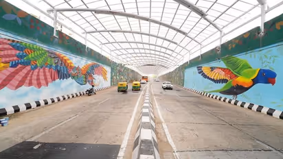 Delhi's Ashram underpass opened for public