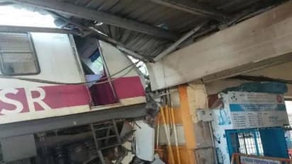 தடம்புரண்ட மின்சார இரயில்.. விபத்திற்கு காரணம் இது தான்..ஓட்டுநர் மீது பாய்ந்த நடவடிக்கை.. 