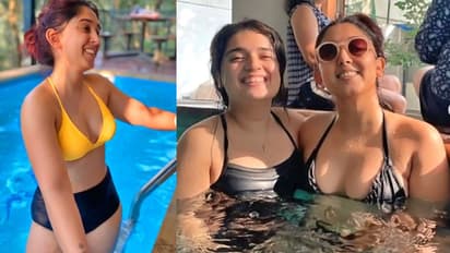 आमिर खान की बेटी आइरा ने बिकिनी पहन पूल में लगाई डुबकी, देखें कुछ हॉट तस्वीरें