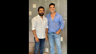 பாலிவுட் பிரவேசத்தை உறுதி செய்த சூர்யா.. வைரலாகும் அக்ஷய்குமார் - சூர்யா கம்போ