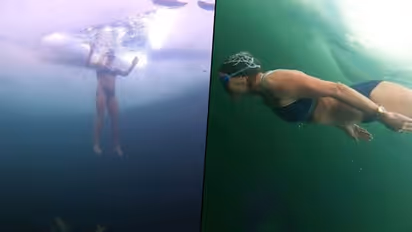 Guinness World Record: Woman swims 295 feet under ice; check out the video