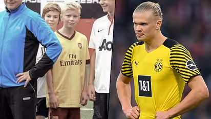 Erling Haaland's old photo in Arsenal shirt surfaces; leave Gunners hysterical