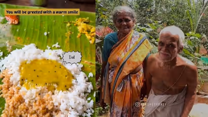 Viral Video : സ്‌നേഹം വിളമ്പിത്തീരുന്നില്ല; കാണാം ഈ വൃദ്ധ ദമ്പതികളെ...