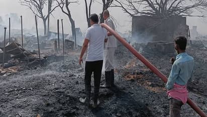 12 घंटे से सुलग रहा गुरुग्राम का मानेसर, तीन से पांच किलोमीटर तक फैली आग, एक चिंगारी ने सबकुछ तबाह कर दिया  