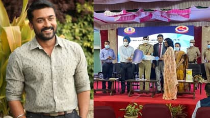 Actor Suriya : காவல்துறைக்கு உதவிக்கரம் நீட்டிய சூர்யா... ரியல் ஹீரோ என பாராட்டும் ரசிகர்கள்