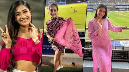 Pretty in Pink: 7 times Yuzvendra Chahal's wife Dhanashree Verma rocked RR colours
