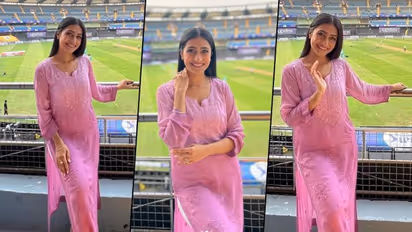 IPL 2022: Yuzvendra Chahal's wife Dhanashree Verma dazzles in pink again