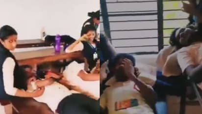 செல்போனை பார்த்துகொண்டே மாணவிகள் மடியில் மாணவர்கள்.. அடுத்தடுத்து வெளியாகும் பகீர் வீடியோக்கள்..!