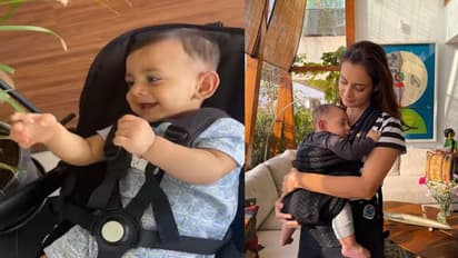 दीया मिर्जा के बेटे अव्यान का खेलते हुए वीडियो हो रहा वायरल, सेलेब्स ने लुटाया खूब प्यार