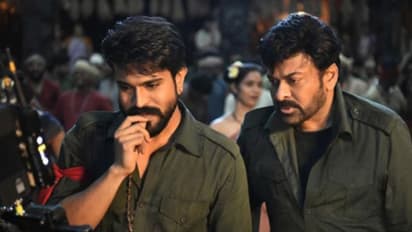 Acharya : ചിരഞ്‍ജീവിക്കൊപ്പം 'ആചാര്യ', ഫോട്ടോകള്‍ പങ്കുവെച്ച് രാം ചരണ്‍