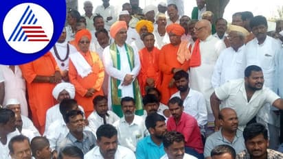 ನರಗುಂದದಲ್ಲಿ ಹೈಡ್ರಾಮಾ : ಸಚಿವರ ಮನೆ ಮುಂದೆ ಧರಣಿ  ನಡೆಸಲು ಬಂದ ದಿಂಗಾಲೇಶ್ವರ ಶ್ರೀಗೆ ತಡೆ