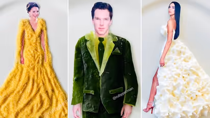 Watch: Artist's incredible caricature creation of celebs using food will blow your mind