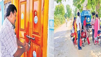 సచివాలయానికి కాంట్రాక్టర్ తాళం, రోడ్డుపైకి సిబ్బంది... సీఎం జగన్ సొంత జిల్లాలోనే ఇదీ పరిస్థితి..