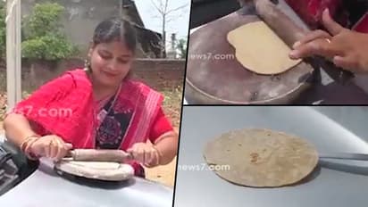 Heatwave forces woman to cook chapati on a car bonnet; video goes viral