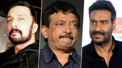 సుదీప్ వర్సెస్ అజయ్ దేవగణ్, మధ్యలో సంచలన కామెంట్స్ చేసిన రామ్ గోపాల్ వర్మ