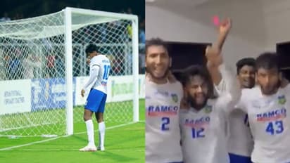 Santosh Trophy : ആറാടുകയാണ്...! ഗോളടി മേളം കഴിഞ്ഞ് കേരളത്തിന്‍റെ ആഘോഷമേളം- വീഡിയോ