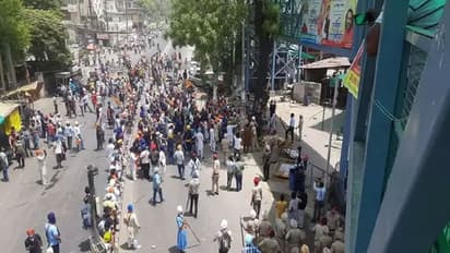 শিবসেনার শোভাযাত্রায় পাথর-তরোয়াল নিয়ে হামলা খালিস্তানপন্থীদের, দেখুন তুমুল সংঘর্ষের ছবি