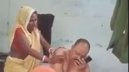 அரை நிர்வாணத்துடன் ஆயில் மசாஜ்.. காவல் நிலையத்தில் கட்டில் போட்டு எஸ்.ஐ. சிற்றின்பம்..  வைரல் வீடியோ