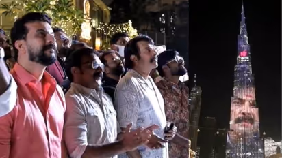 CBI 5 : ബുര്ജ് ഖലീഫയില് 'അയ്യര്'! ട്രെയ്ലര് കാണാനെത്തി മമ്മൂട്ടി: വീഡിയോ