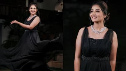 Anshitha anji : കറുപ്പ് ഗൗണിൽ കിടിലൻ ലുക്ക്, ചിത്രങ്ങളും വീഡിയോയുമായി അൻഷിത