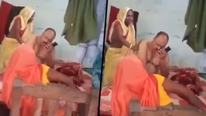 Bihar woman gives massage to cop inside police station; video goes viral