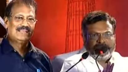 கிருஷ்ண சாமியை நோக்கி பாய்ந்த பார்வையாளர்கள்..?? தடுத்து நிறுத்திய திருமாவளவன்.. விவாத நிகழ்ச்சியில் பரபரப்பு.