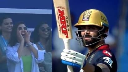 IPL 2022: സീസണിലെ കോലിയുടെ ആദ്യ ഫിഫ്റ്റി, ആഘോഷമാക്കി അനുഷ്ക