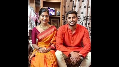 சிங்கப்பெண்ணின் சிம்பிள் திருமணம்... காதலனை கரம்பிடித்தார் பிகில் பட நடிகை - வைரலாகும் வெட்டிங் கிளிக்ஸ்