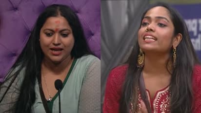 Bigg Boss : 'എന്റെ അമ്മക്ക് വിളിച്ചപ്പോൾ നിങ്ങളുടെ മൊറാലിറ്റി എവിടെ പോയി'; ലക്ഷ്മിയോട് ഏറ്റുമുട്ടി നിമിഷ