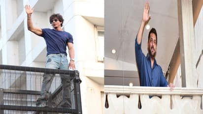 शाहरुख खान-सलमान खान ने फैंस को दी 'ईदी', मन्नत-गैलेक्सी अपार्टमेंट के बाहर गूंजा Eid 2022 मुबारक