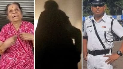 ভয়াবহ আগুন শ্যামবাজারে, প্রাণের ঝুঁকি নিয়ে বৃদ্ধাকে তিনতলা থেকে পিঠে চাপিয়ে উদ্ধার করলেন ওসি