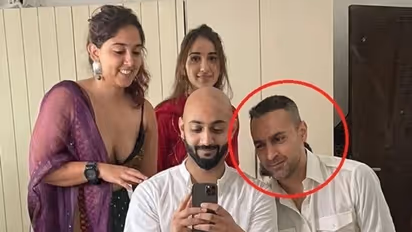 Is that Imran Khan in Aamir Khan’s daughter Ira Khan’s Eid party pic?