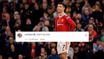 Ronaldo denies saying 'I'm not finished' after Man United's win over Brentford
