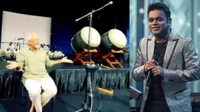 பொன்னியின் செல்வனுக்காக தீயாய் வேலை செய்யும் ஏ.ஆர்.ரகுமான்... வீடியோ பார்த்து மெர்சலான ரசிகர்கள்