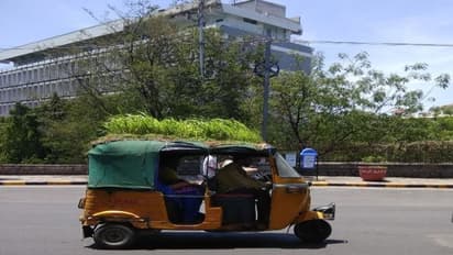 कभी देखा है ऐसा ऑटो! महेंद्र ने किया सवारियों के लिए कूल जुगाड़, ऊपर बगीचा और अंदर दो मिनी कूलर