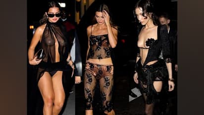 Kendall Jenner to Bella Hadid: Stars who donned sexy black see-through dresses at Met Gala after-party