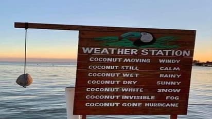 जुगाड़ का नारियल बतायेगा मौसम का हाल, आनंद महिंद्रा ने बताई भविष्य की तकनीक !